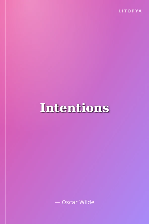 Intentions