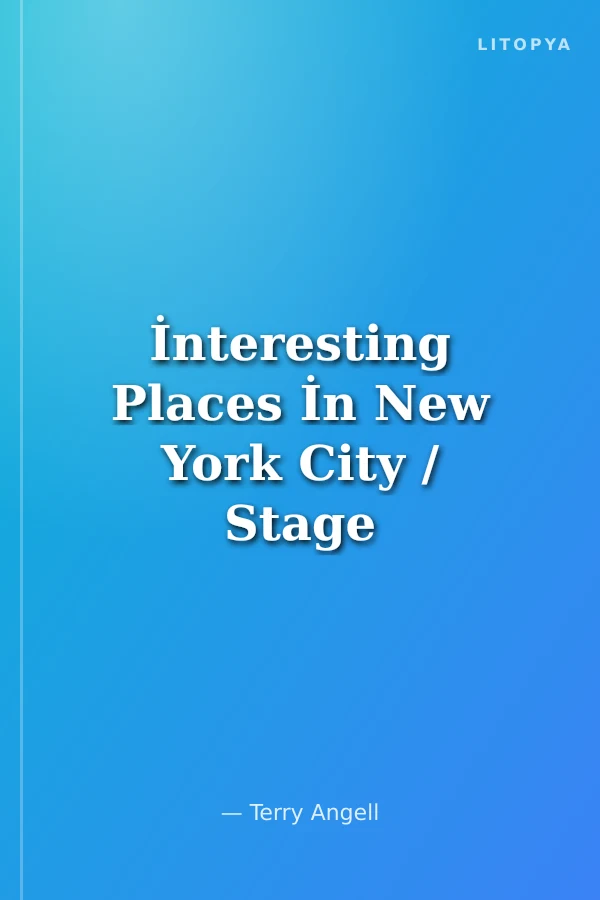 İnteresting Places İn New York City / Stage 5