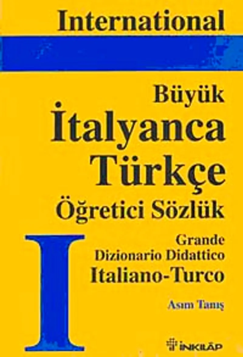 International İtalyanca-Türkçe Büyük Sözlük
