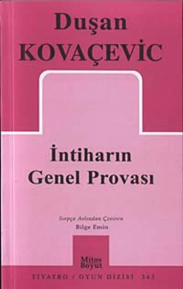 İntiharın Genel Provası