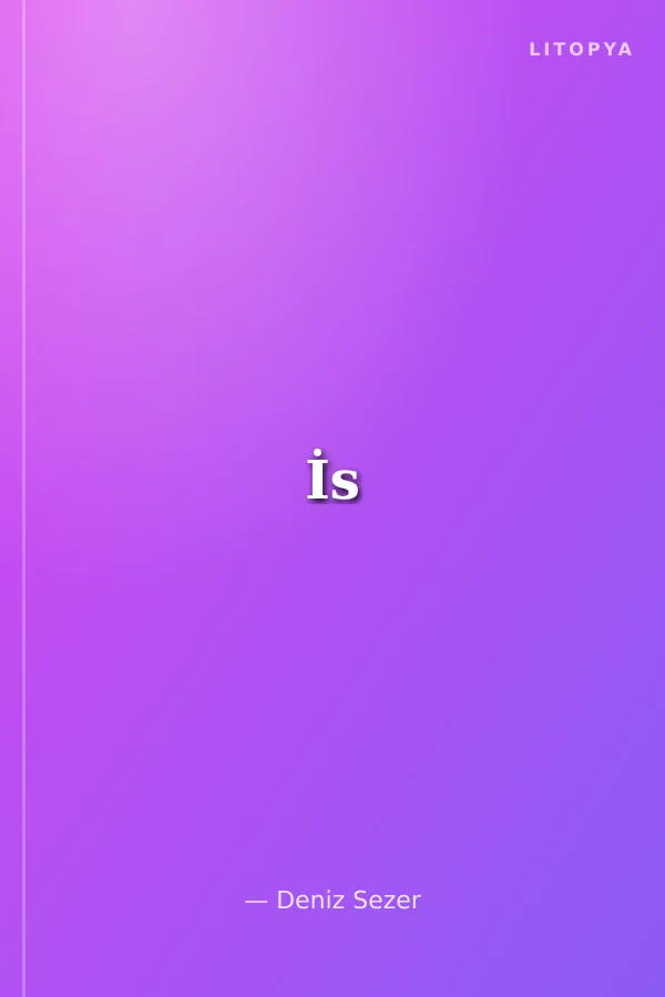 İs