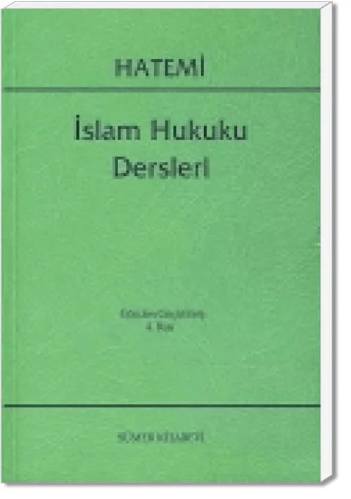 İslam Hukuku Dersleri