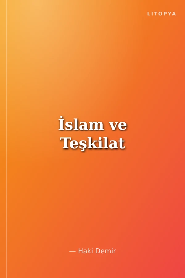 İslam ve Teşkilat