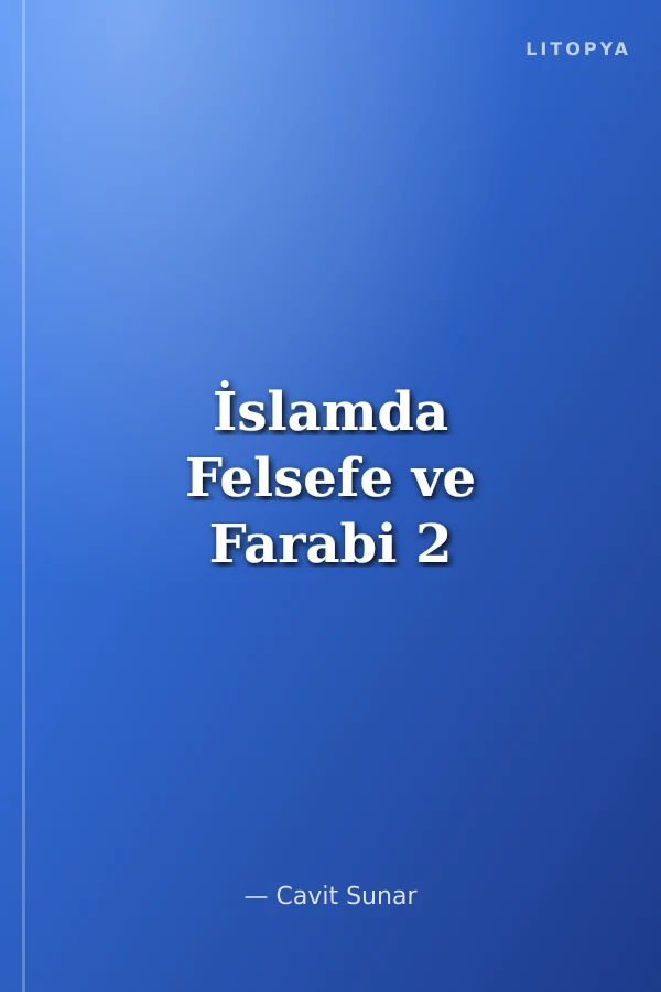İslamda Felsefe ve Farabi 2