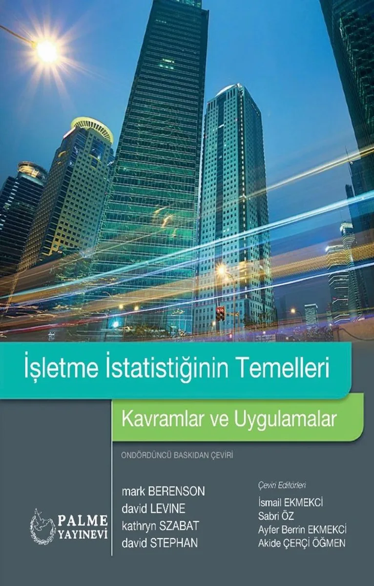 İşletme İstatistiğinin Temelleri Kavramlar ve Uygulamalar