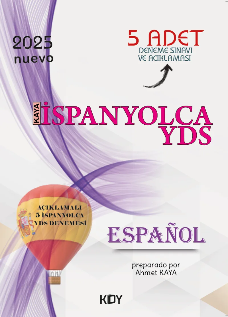İspanyolca Açıklamalı 5 YDS Deneme Sınavı