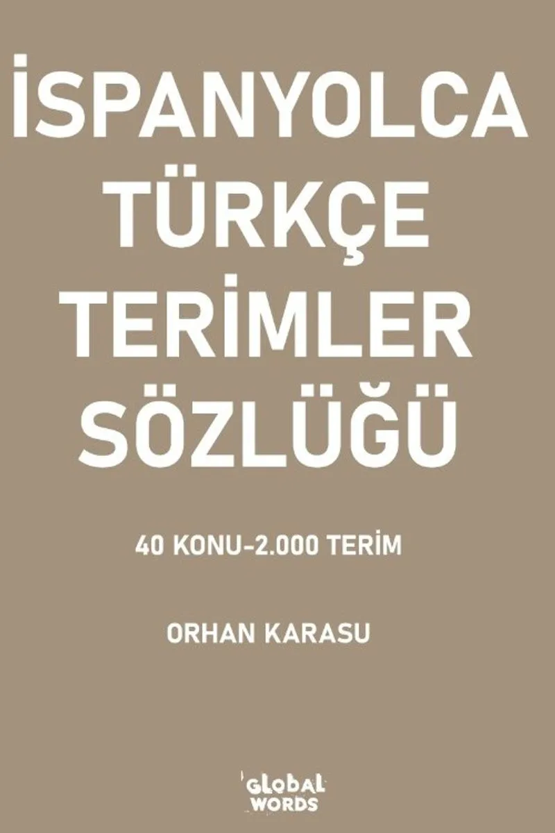 İspanyolca-Türkçe Terimler Sözlüğü