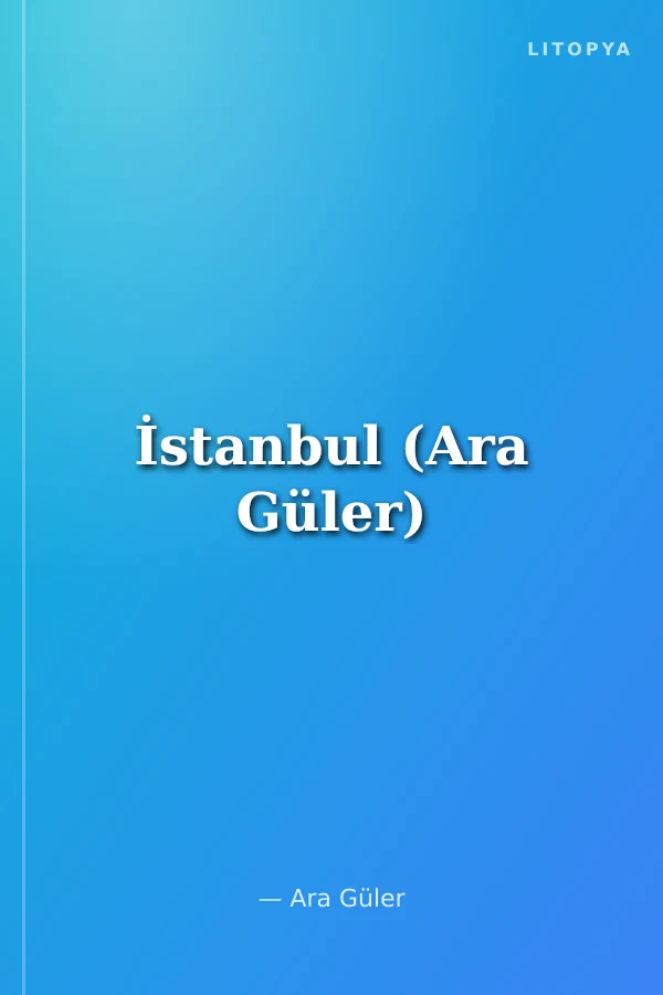 İstanbul (Ara Güler)