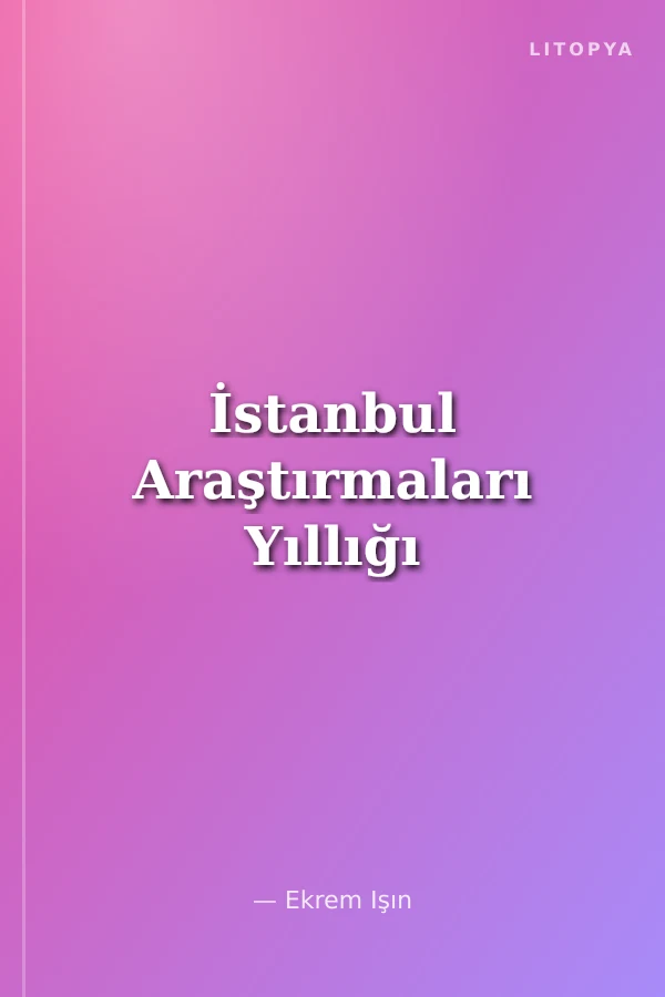 İstanbul Araştırmaları Yıllığı