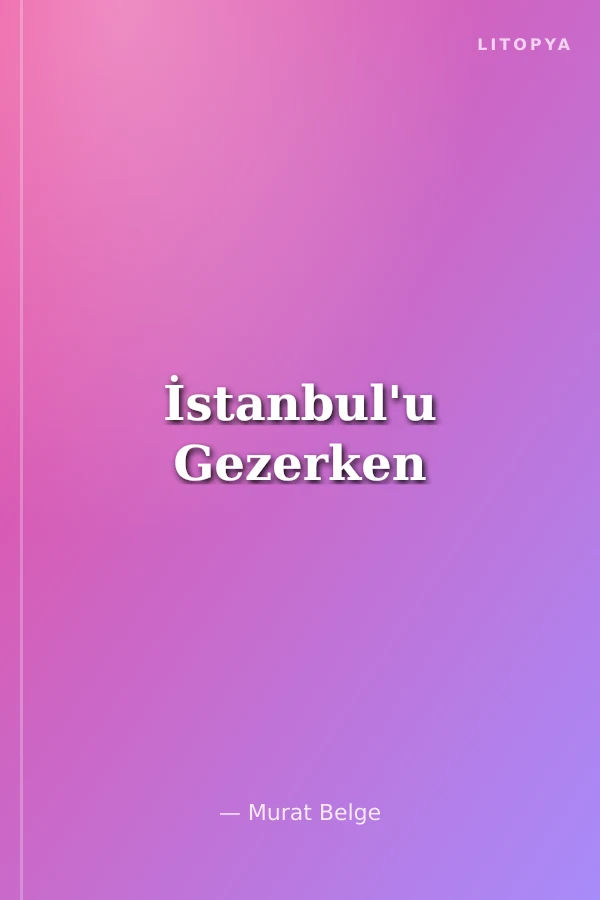 İstanbul'u Gezerken
