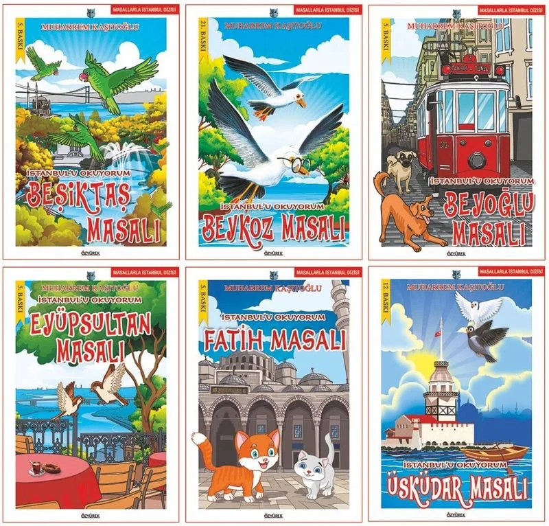 İstanbul'u Okuyorum Masallarla İstanbul (6 Kitap)
