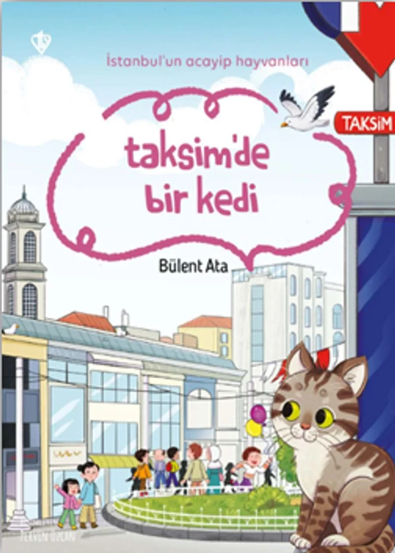 İstanbul'un Acayip Hayvanları Taksimde Bir Kedi