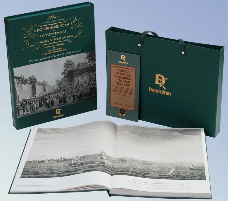 İstanbul ve Boğaz Kıyılarına Pitoresk Seyahat (Ciltli) A Picturesque Voyage to Constantinople and the Shores of the Bosphorus - Voyage Pittoresque de Constantinople et des Rives du Bosphore
