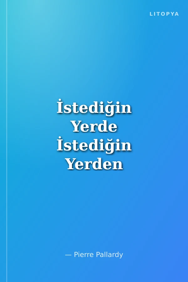 İstediğin Yerde İstediğin Yerden Zayıfla
