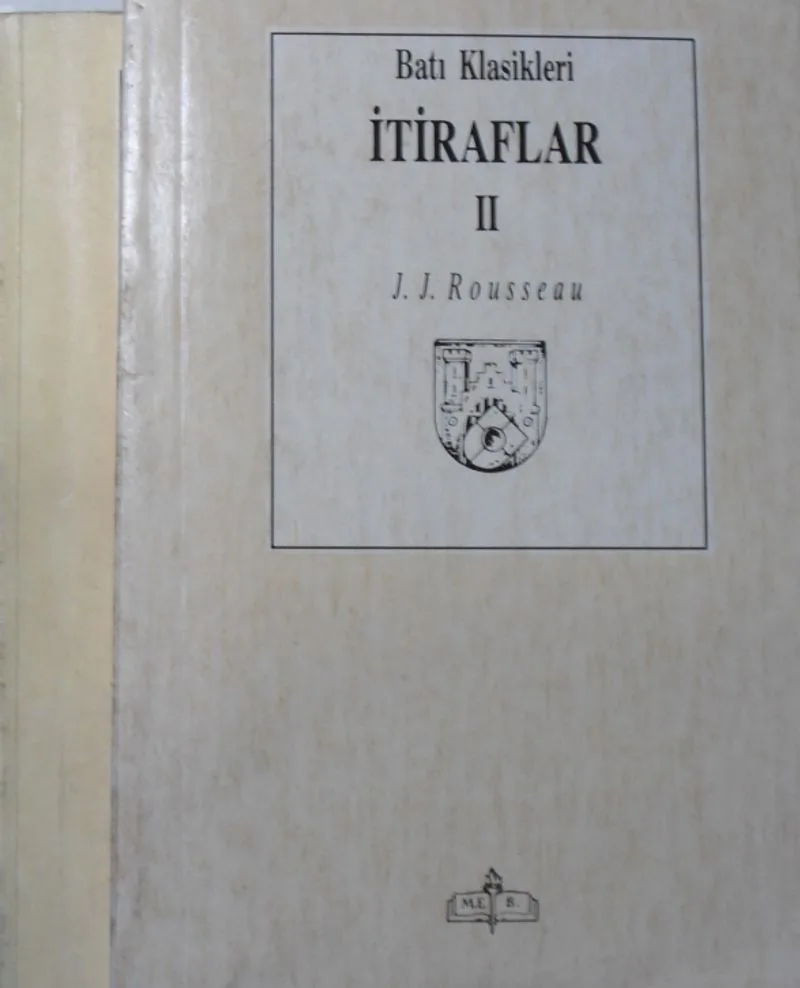 İtiraflar I-II (Kod: 11-Z-241)