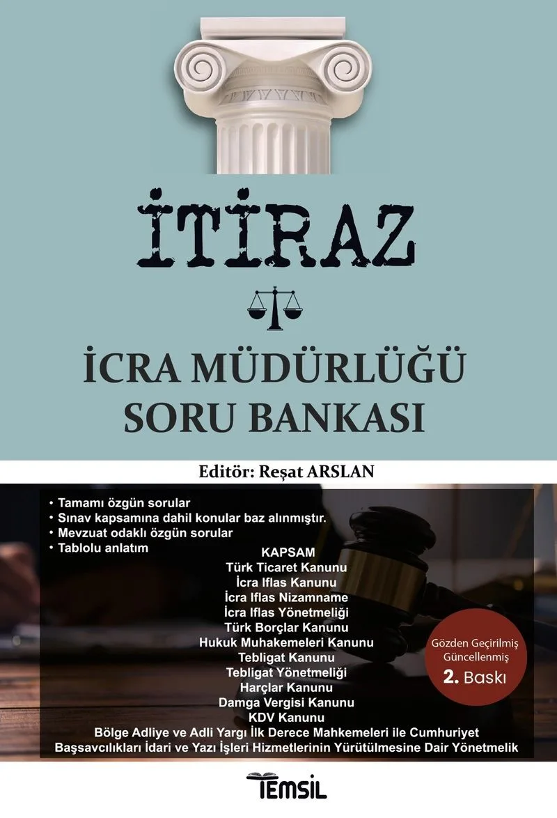 İtiraz İcra Müdürlüğü Soru Bankası