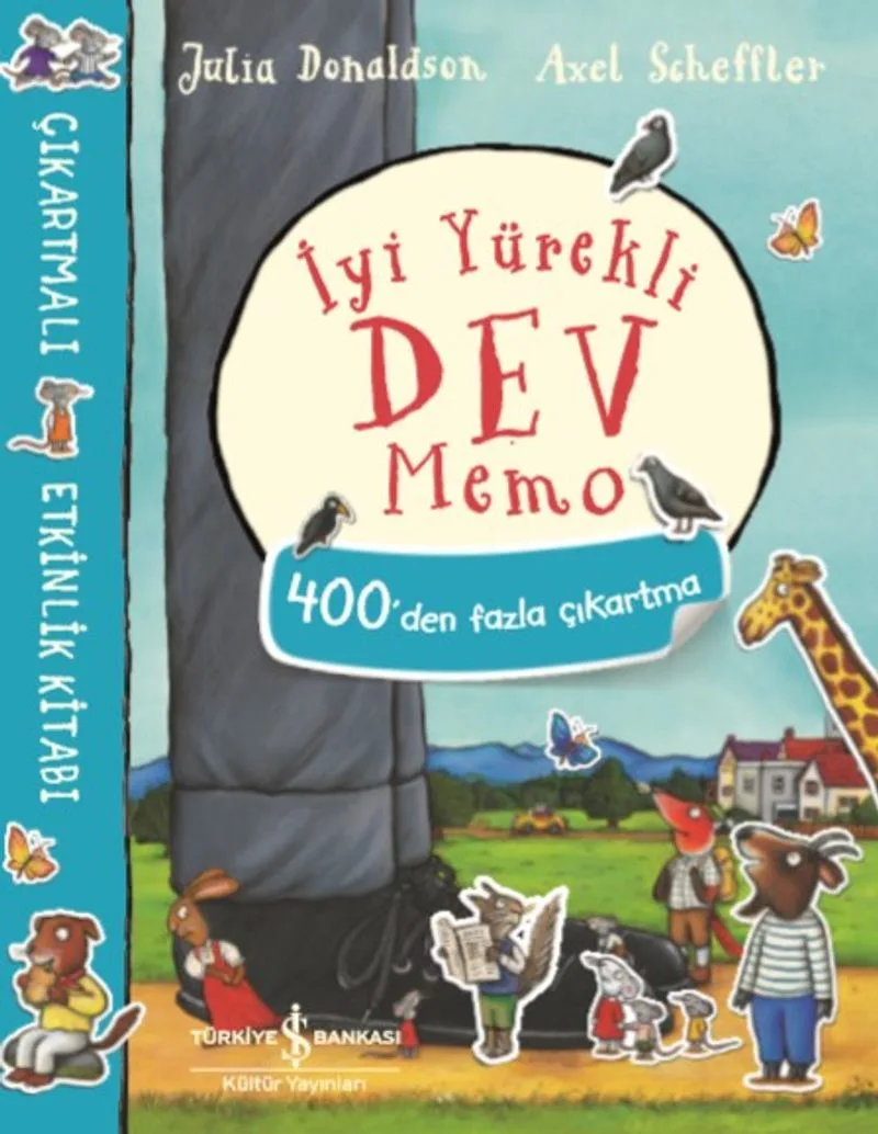 İyi Yürekli Dev Memo / Çıkartmalı Etkinlik Kitabı