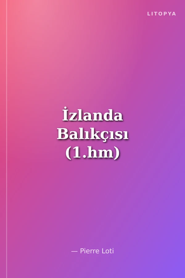 İzlanda Balıkçısı (1.hm)