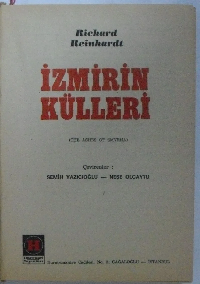 İzmirin Külleri Kod: 12-F-6