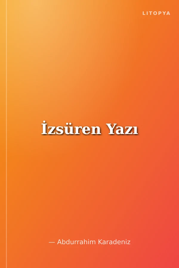 İzsüren Yazı