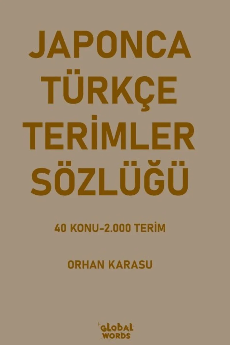 Japonca-Türkçe Terimler Sözlüğü