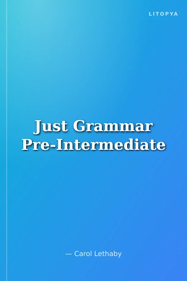 Just Grammar Pre-Intermediate
