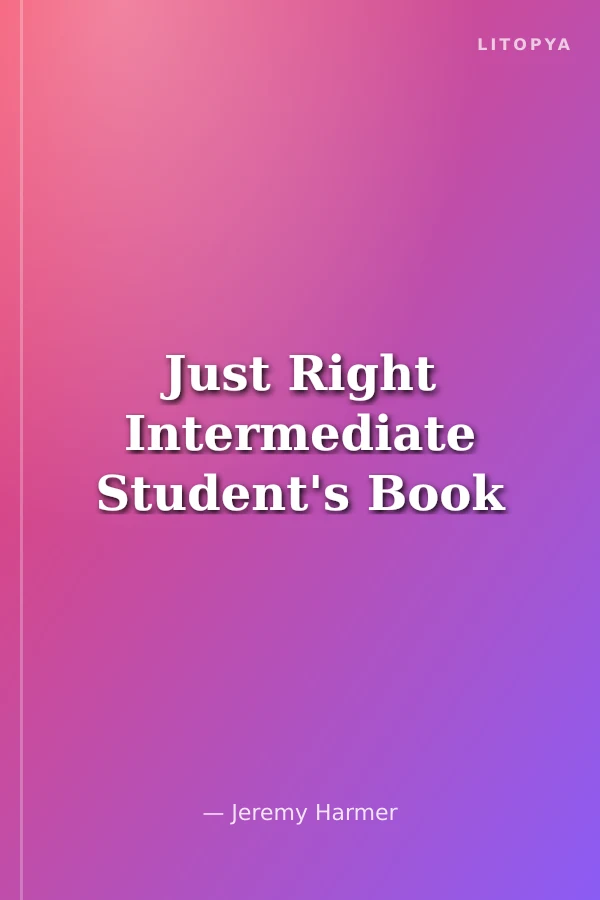 Just Right Intermediate Student's Book