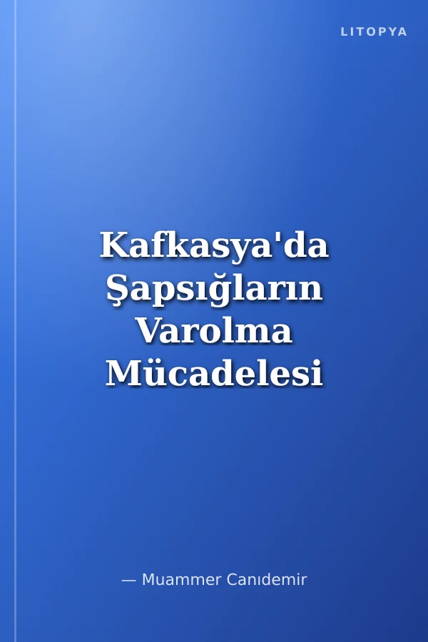 Kafkasya'da Şapsığların Varolma Mücadelesi ve Yusuf Suad Neğuç