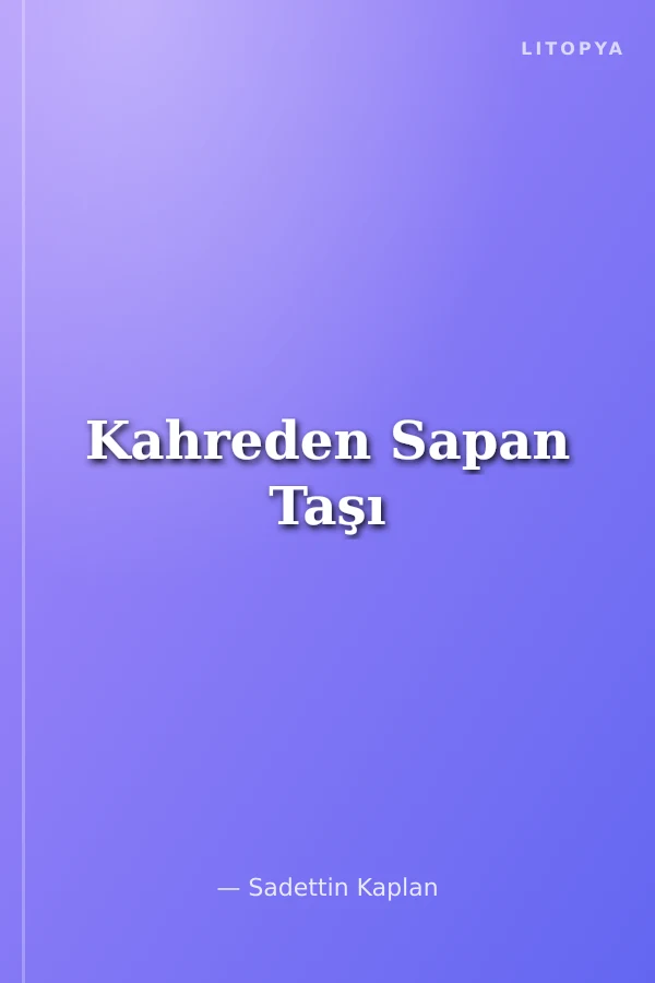 Kahreden Sapan Taşı