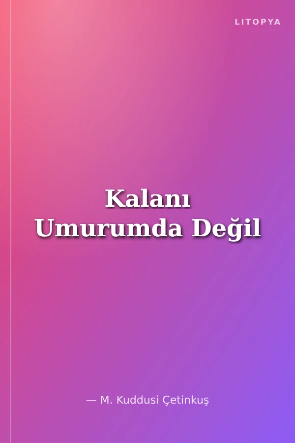 Kalanı Umurumda Değil