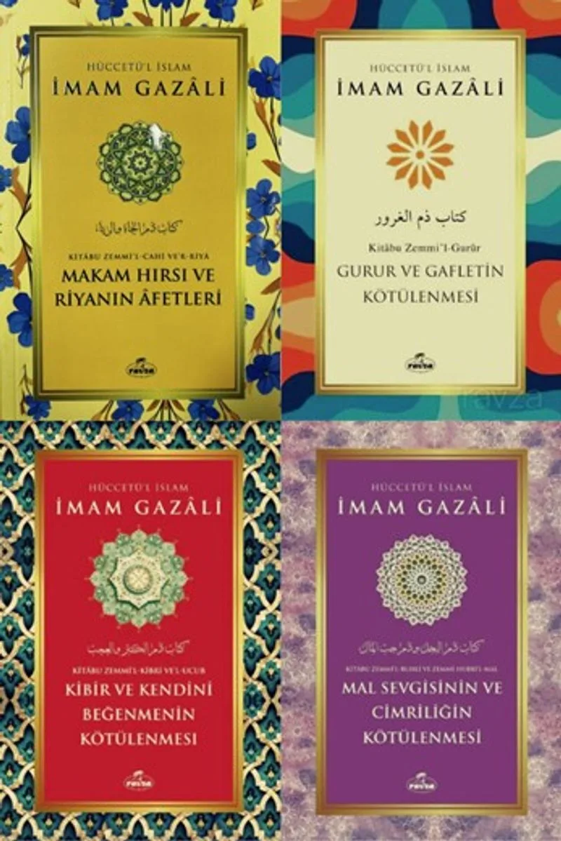 Kalbin Hastalıklarıyla Mücadele &ndash; İmam Gazal&icirc; Ahlak Serisi (4 Kitap)