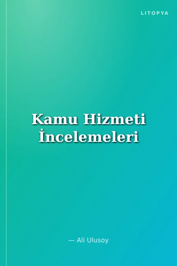 Kamu Hizmeti İncelemeleri