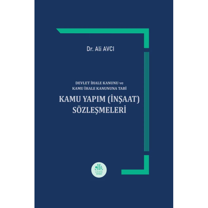 Kamu Yapım (İnşaat) Sözleşmeleri