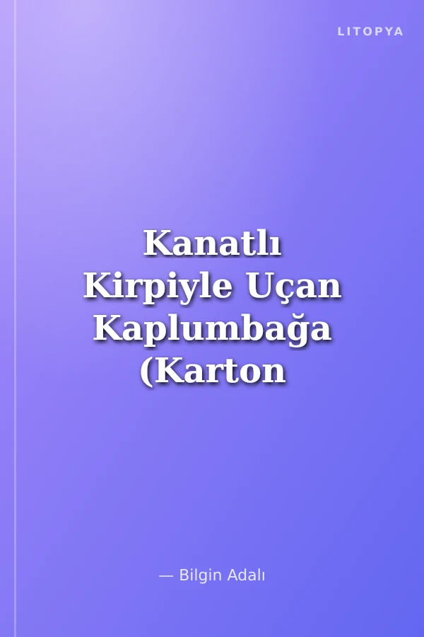 Kanatlı Kirpiyle Uçan Kaplumbağa (Karton Kapak)