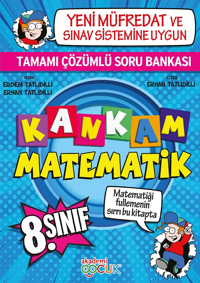 Kankam Matematik 8. Sınıf Çözümlü Soru Bankası