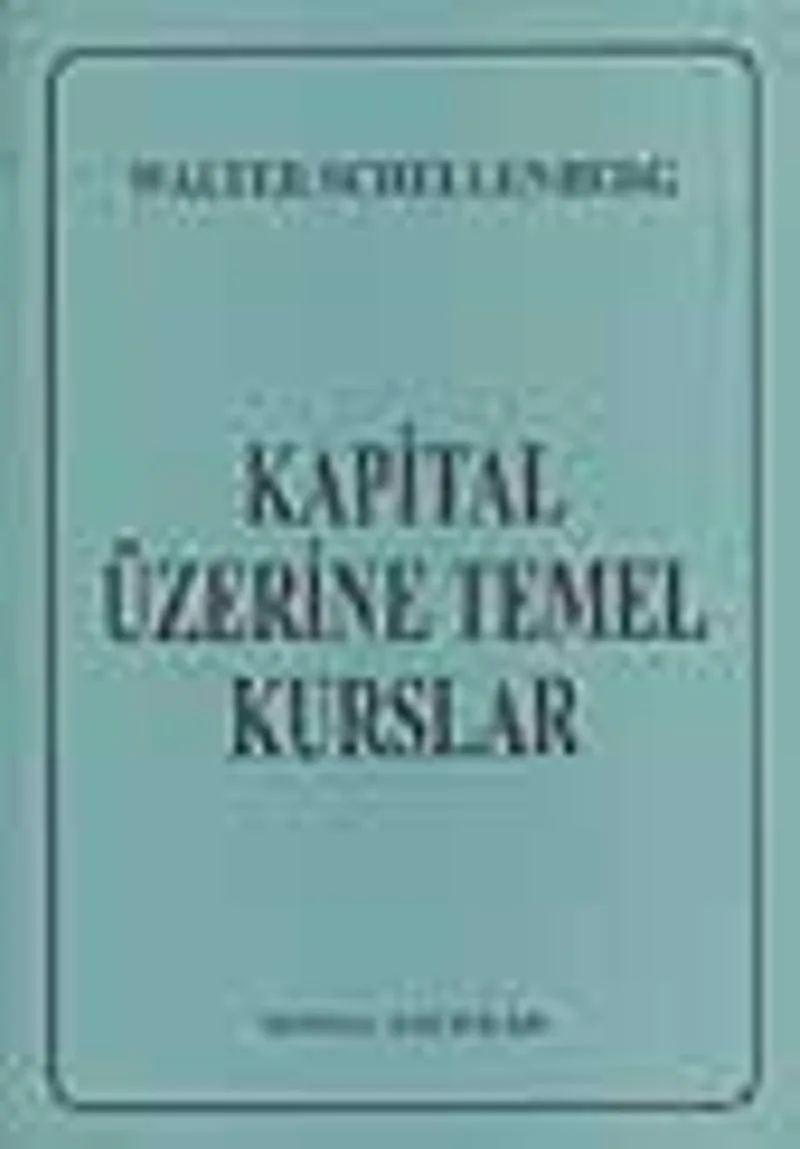 Kapital Üzerine Temel Kurslar