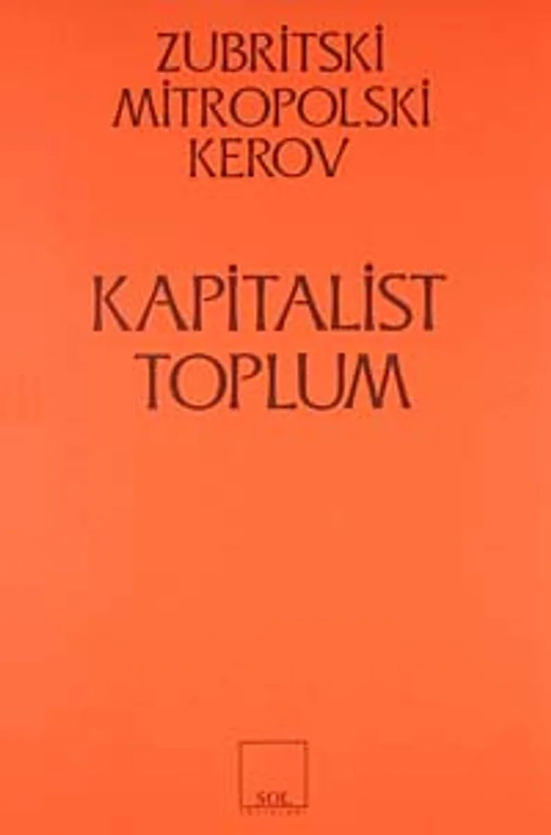 Kapitalist Toplum