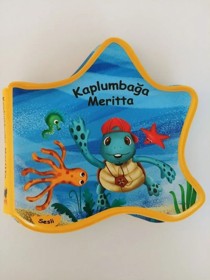 Kaplumbağa Meritta-Plaj ve Banyo Kitabı (C353-02)