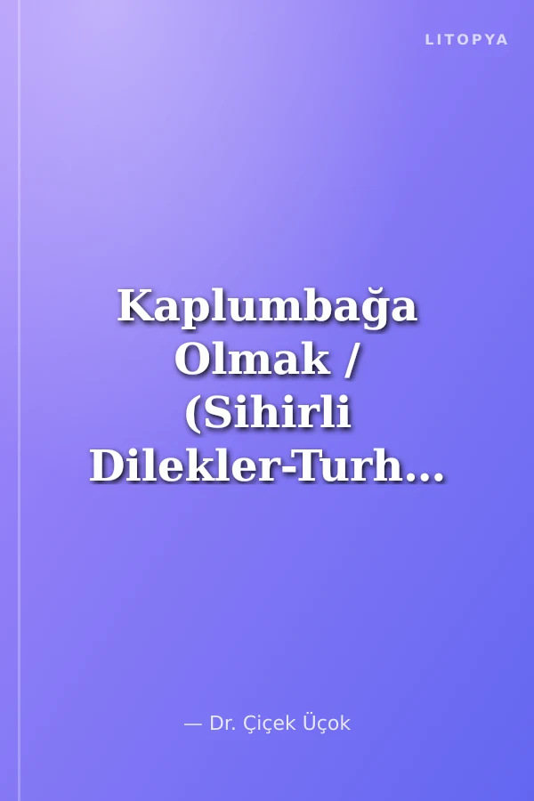 Kaplumbağa Olmak / (Sihirli Dilekler-Turhan ve Çiğdem'in Maceraları)