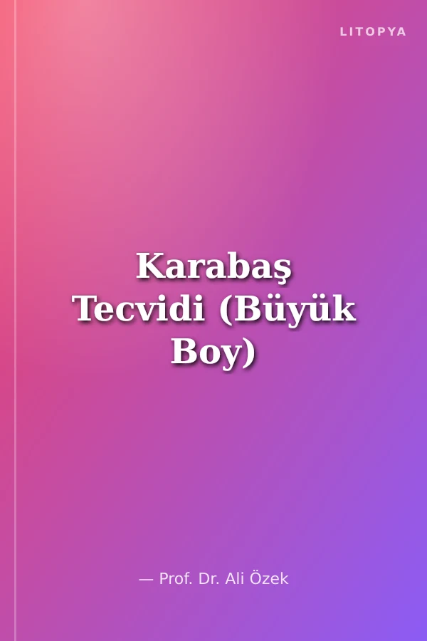 Karabaş Tecvidi (Büyük Boy)