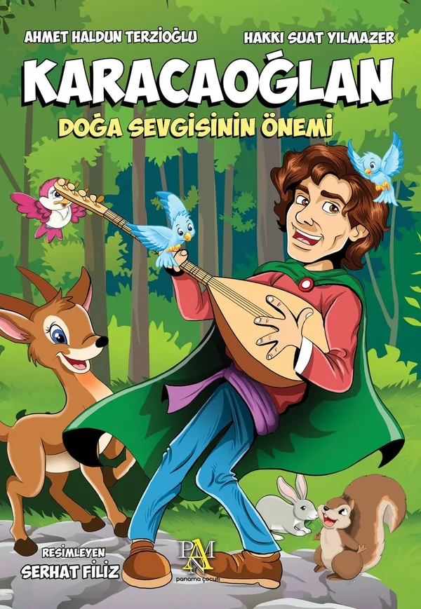 Karacaoğlan / Doğa Sevgisinin Önemi (Renkli Baskı)