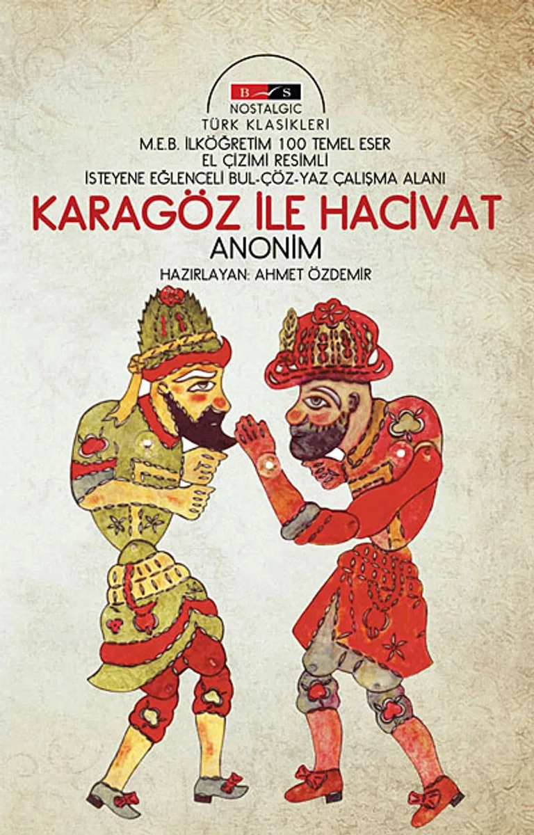Karagöz ile Hacivat (Nostalgic) / İsteyene Eğlenceli Bul Çöz Yaz Çalışma Alanı