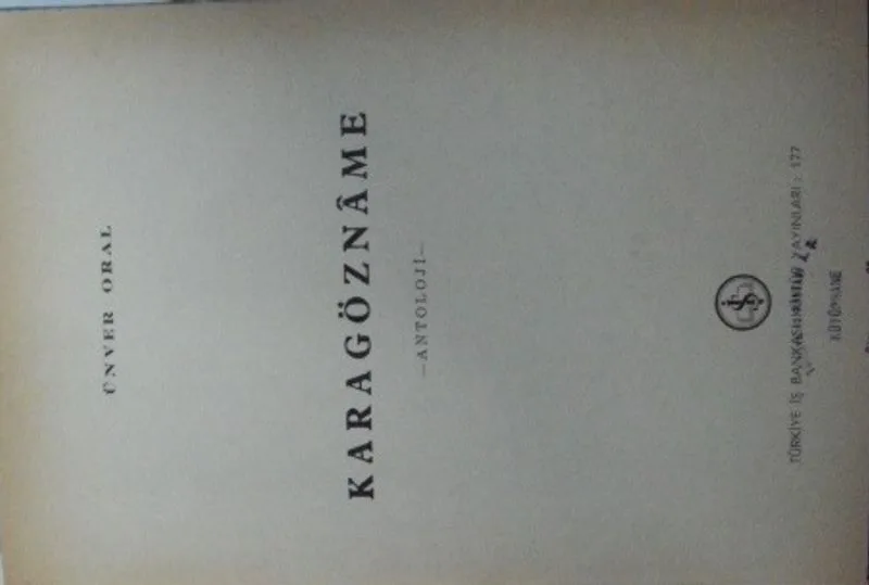 Karagözname Antoloji-22-C-7