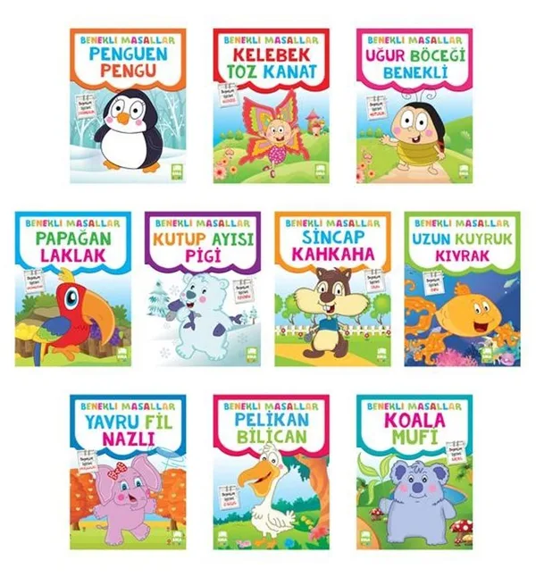 Karakter Geliştiren Benekli Masallar Seti (10 Kitap)