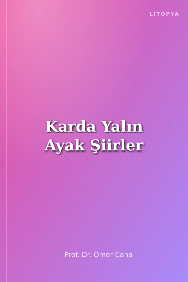 Karda Yalın Ayak Şiirler