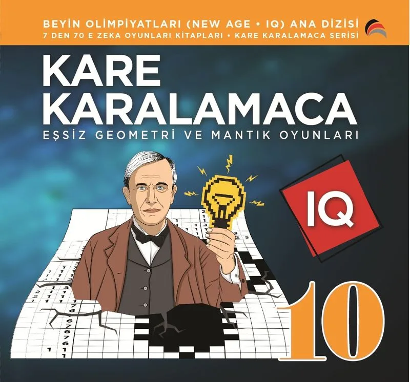 Kare Karalamaca 10 7'den 70'e Zeka ve Mantık Oyunları