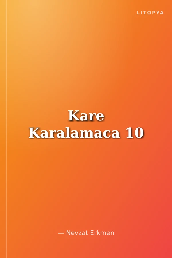 Kare Karalamaca 10