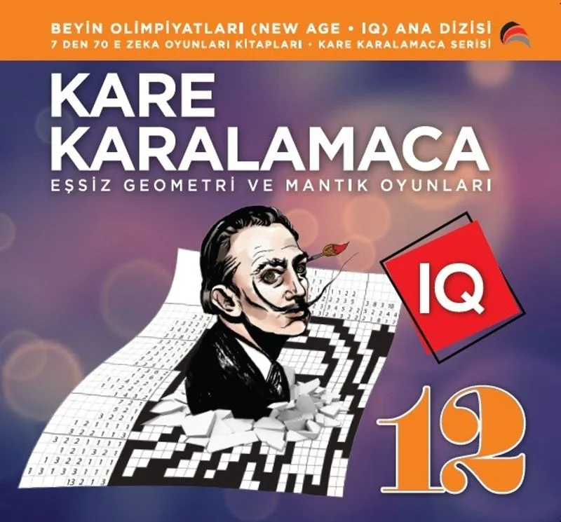 Kare Karalamaca 12 Eşsiz Geometri ve Mantık Oyunları