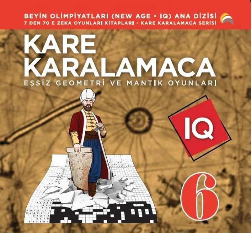 Kare Karalamaca 6 Eşsiz Geometri ve Mantık Oyunları