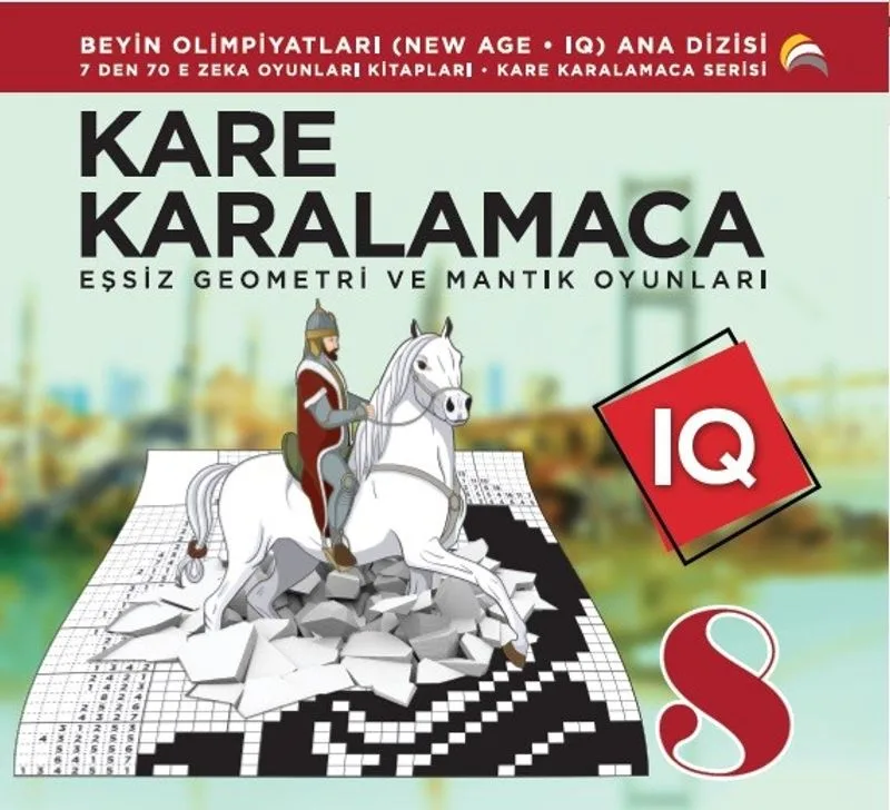 Kare Karalamaca 8 7'den 70'e Zeka ve Mantık Oyunları